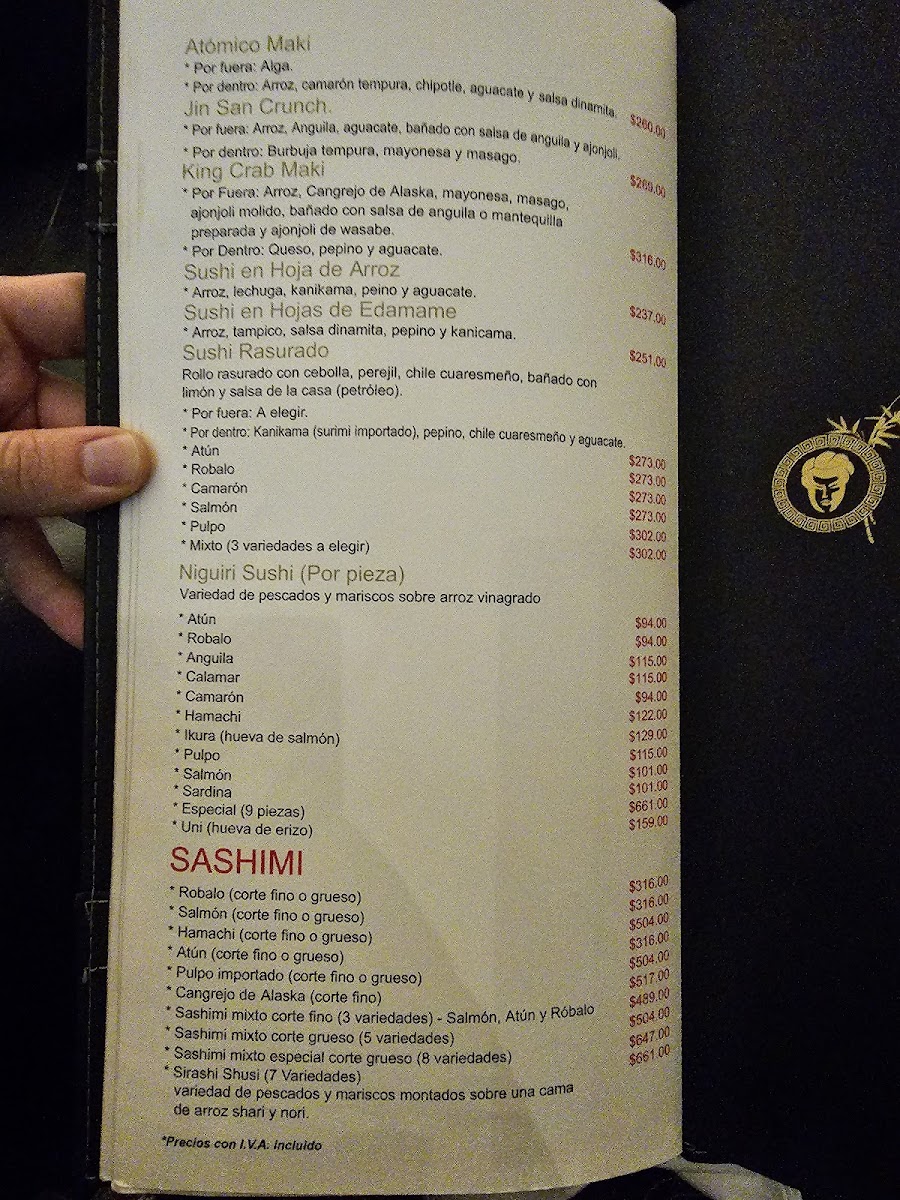 Jin San Menu - Image 6